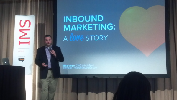 Mike Volpe CMO Hubspot