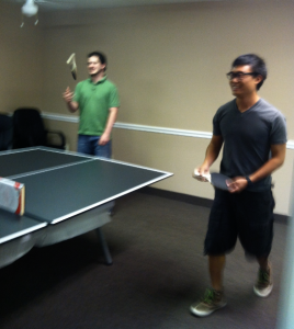 Ping Pong in the office