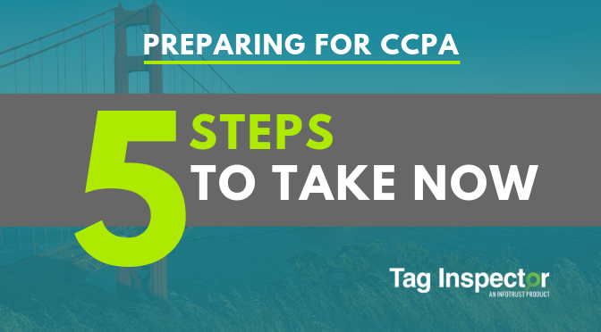 CCPA 5 steps to take now