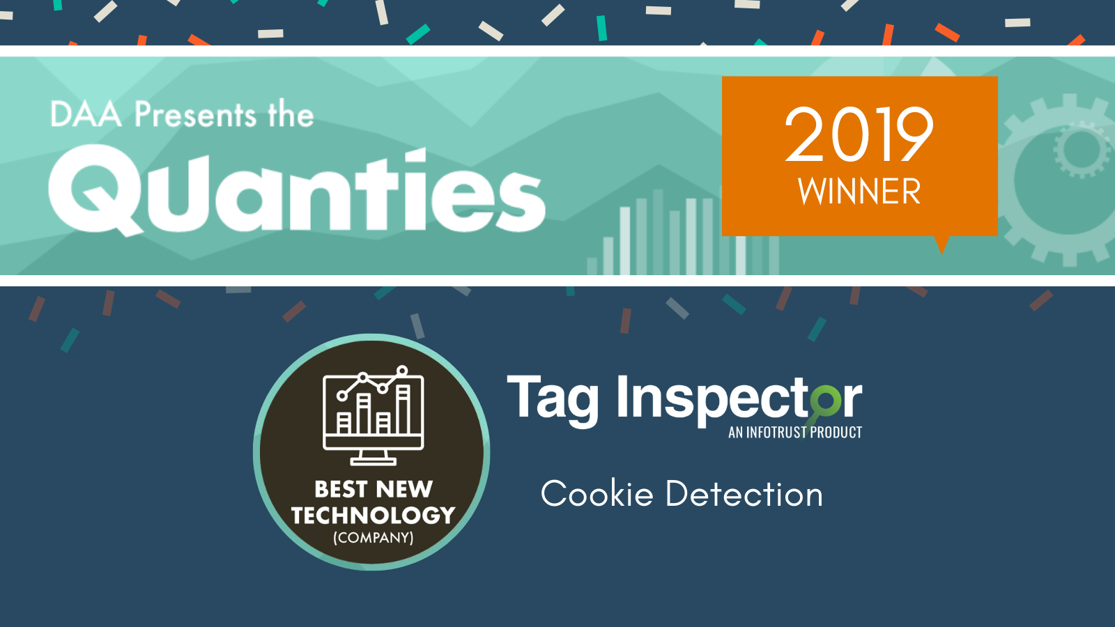 Cookie Detection Feature Wins Quanties Award for Best New Technology