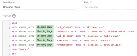 CASE Statement - Conversion Drop off