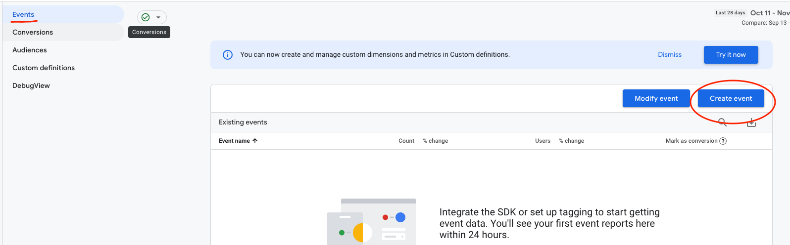 Setting Up Goals in Google Analytics 4