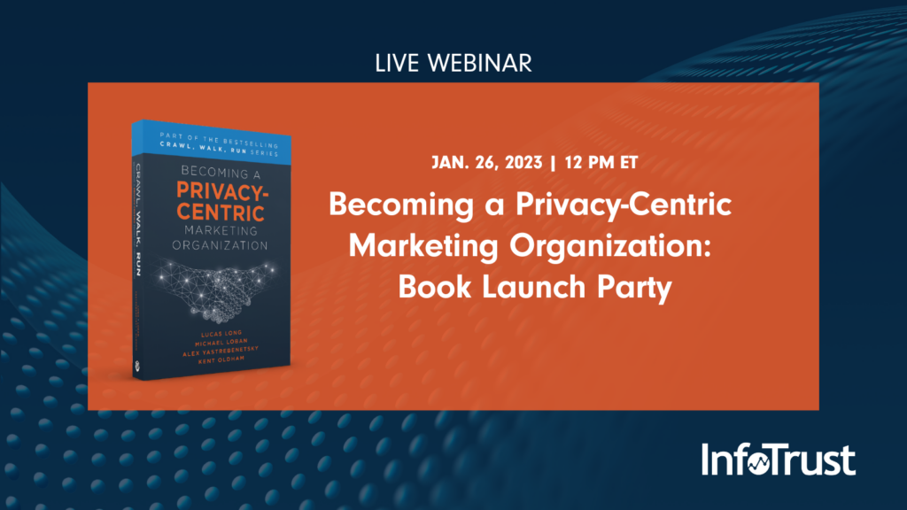 ‘Becoming a Privacy-Centric Marketing Organization’: Virtual Book Launch Party
