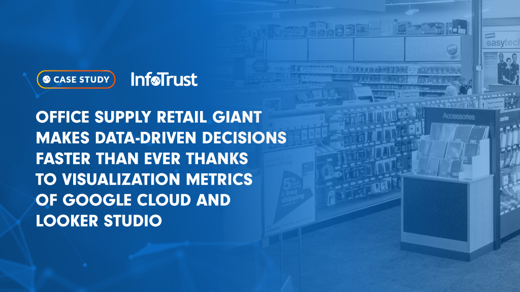 Office Supply Retail Giant Makes Data-Driven Decisions Faster Than Ever Thanks to Visualization Metrics of Google Cloud and Looker Studio