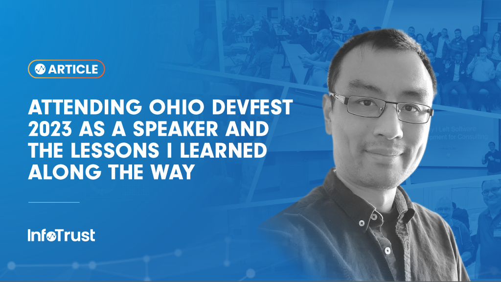 Attending Ohio DevFest 2023 as a Speaker and the Lessons I Learned Along the Way
