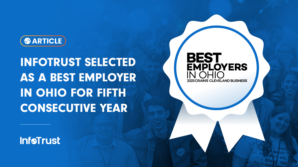 InfoTrust Selected as a Best Employer in Ohio for Fifth Consecutive Year